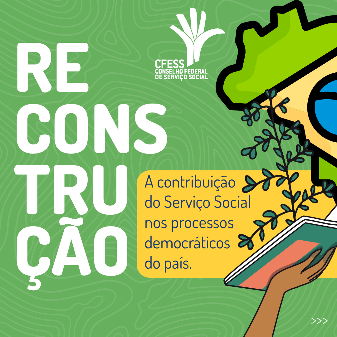Card verde traz ilustração de mão segurando Código de Ética e o mapa do Brasil. Título da matéria em destaque. 