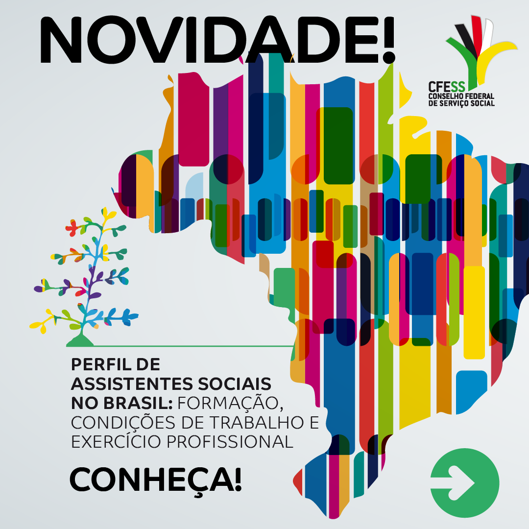 Card cinza traz mapa do Brasil multi-colorido com símbolo do Código de Ética e o nome do livro, representando a heterogeneidade da categoria