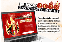 Especial Agenda 2022: planner, calendário e mais conteúdo para você, assistente social!