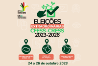 Eleições CFESS-CRESS: vai ter votação para o CRESS-AP, Seccional de Araçatuba (SP) e Seccional de Marabá (PA) 