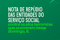 Serviço Social repudia atos terroristas em Brasília