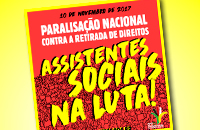 Chamado: assistentes sociais na mobilização nacional contra a retirada de direitos