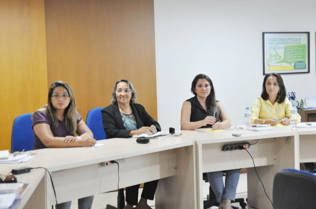 Lucicléa, Célia, Lílian e Maristela integraram a Comissão Especial de 2014 