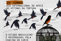 Dia Internacional de Apoio às Vítimas da Tortura: o Estado brasileiro é réu