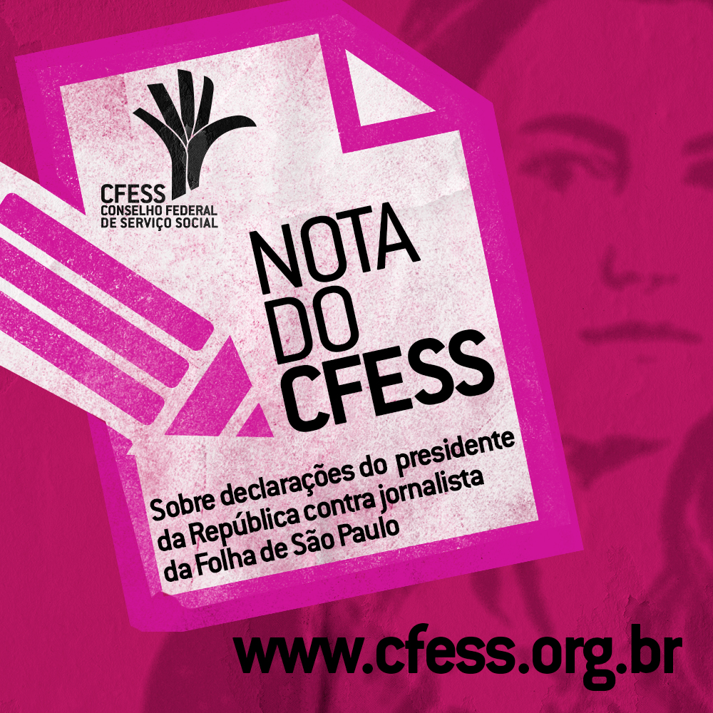 Imagem traz uma ilustração de papel e lápis sobre o desenho em tom rosa, com imagem da jornalista Patricia Campos ao fundo.