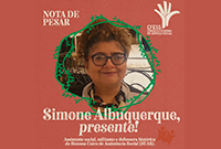 Nota de pesar: Simone Albuquerque, presente!