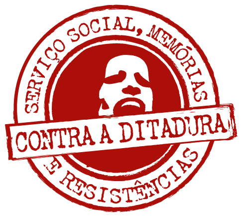 Imagem do selo criado para o projeto Serviço Social, memórias e resistências contra a ditadura