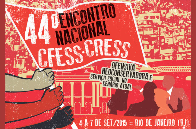 Arte do 44 Encontro Nacional CFESS-CRESS