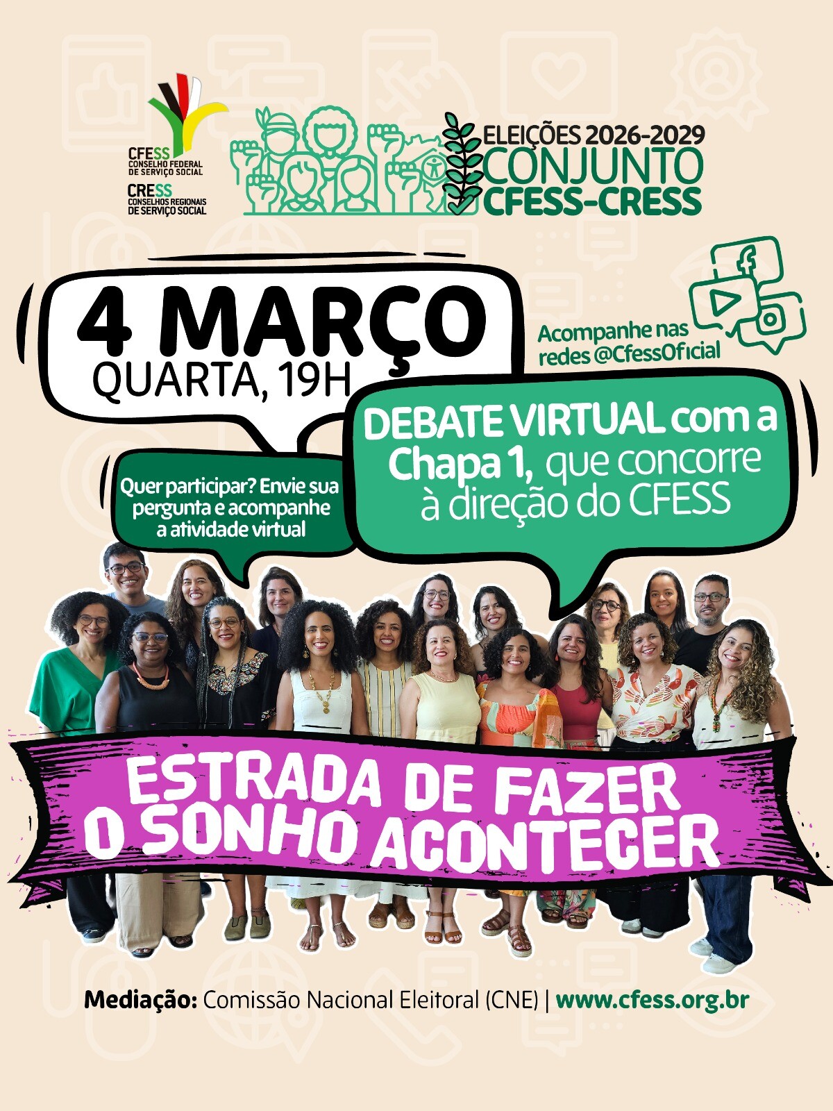 chapa-que-concorre-as-eleicoes-do-cfess-respondera-perguntas-da-categoria-no-dia-43-as-19h