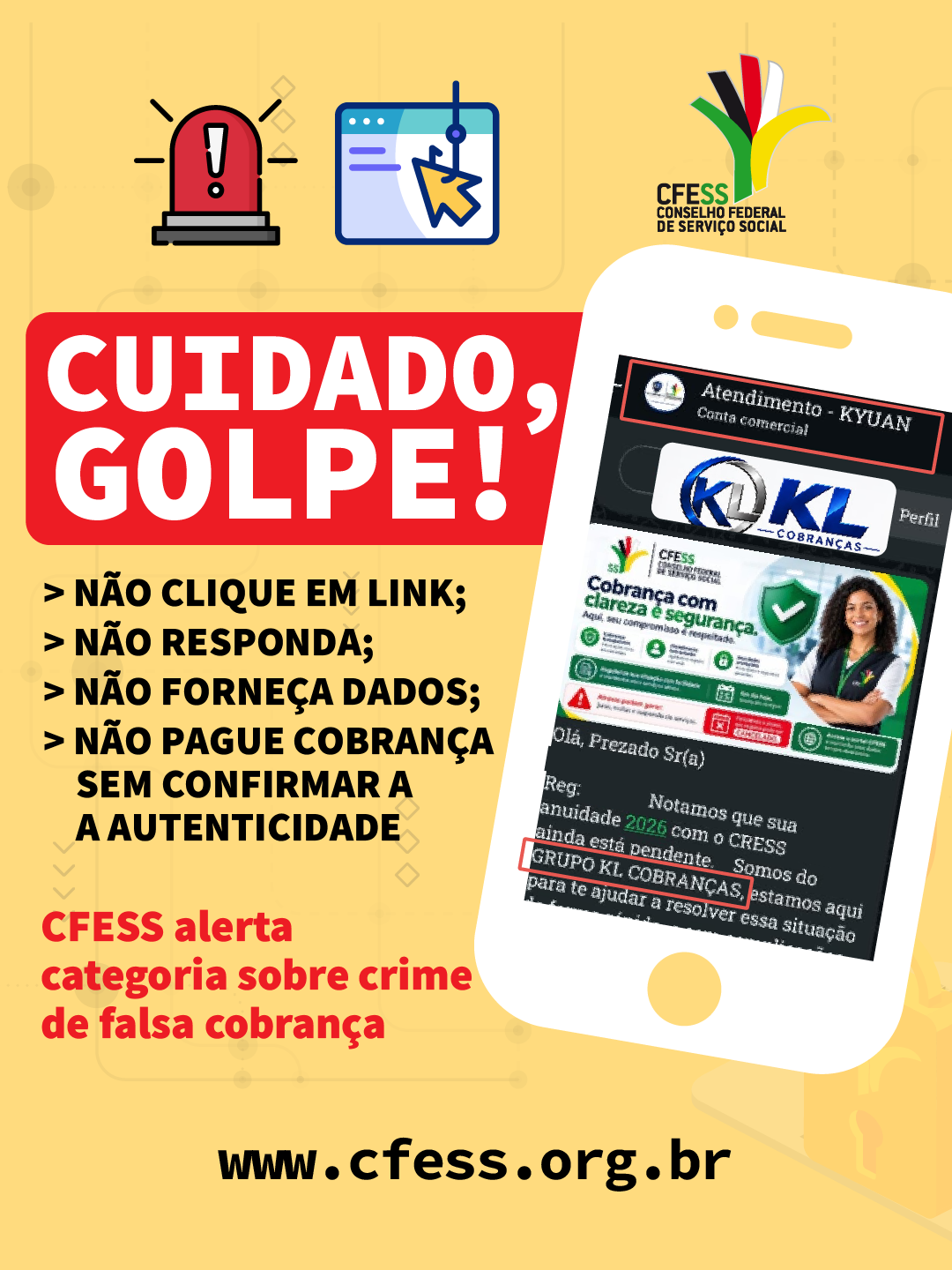 cfess-reitera-alerta-categoria-sobre-golpe-de-falsa-cobranca