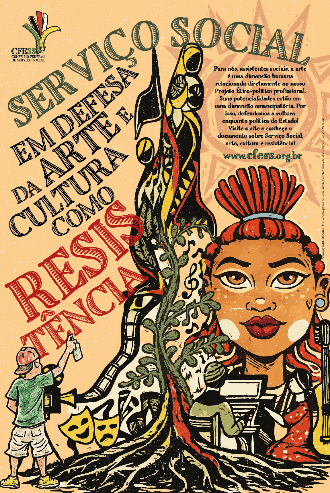 Serviço Social em Defesa da Arte e Cultura